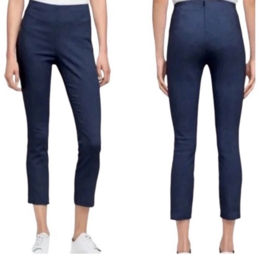 🆕 Rag & Bone Navy Slim Ankle Trousers Size 8